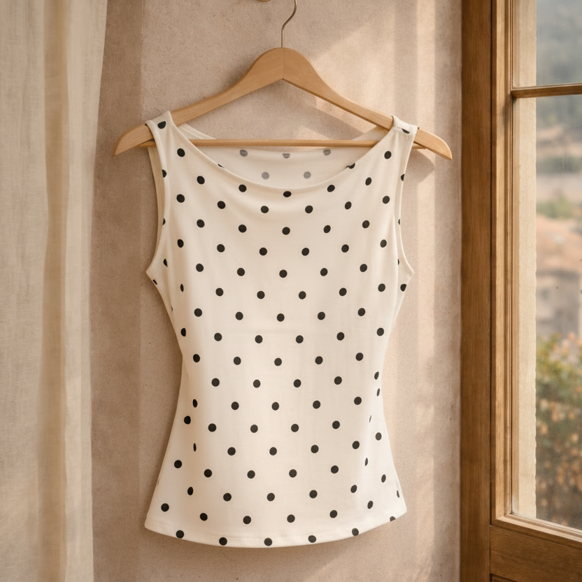 Polka Dot Tank Top Bella