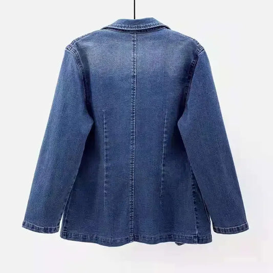 FRANCESCA™|GIACCA IN DENIM ELEGANTE