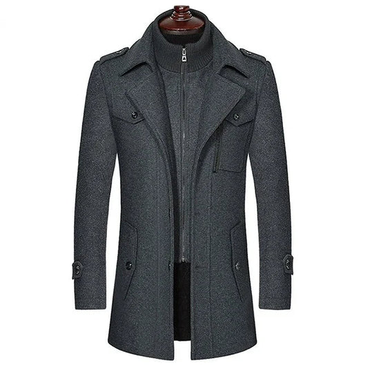 Demeron – Cappotto Eleganza senza tempo per l'uomo moderno