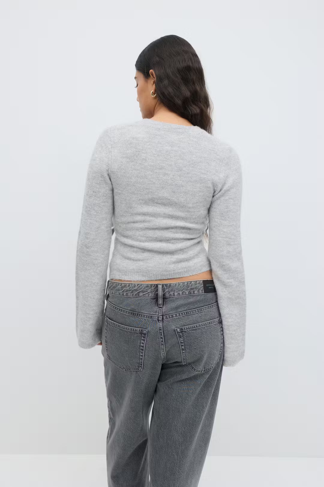 Cardigan Avvolgente in Maglia