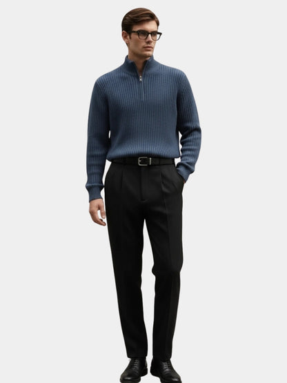 Maglione Classic Highland a Mezzo Zip - Viretti