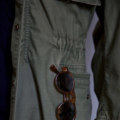 Darenzo - Giacca da campo da uomo con cappuccio