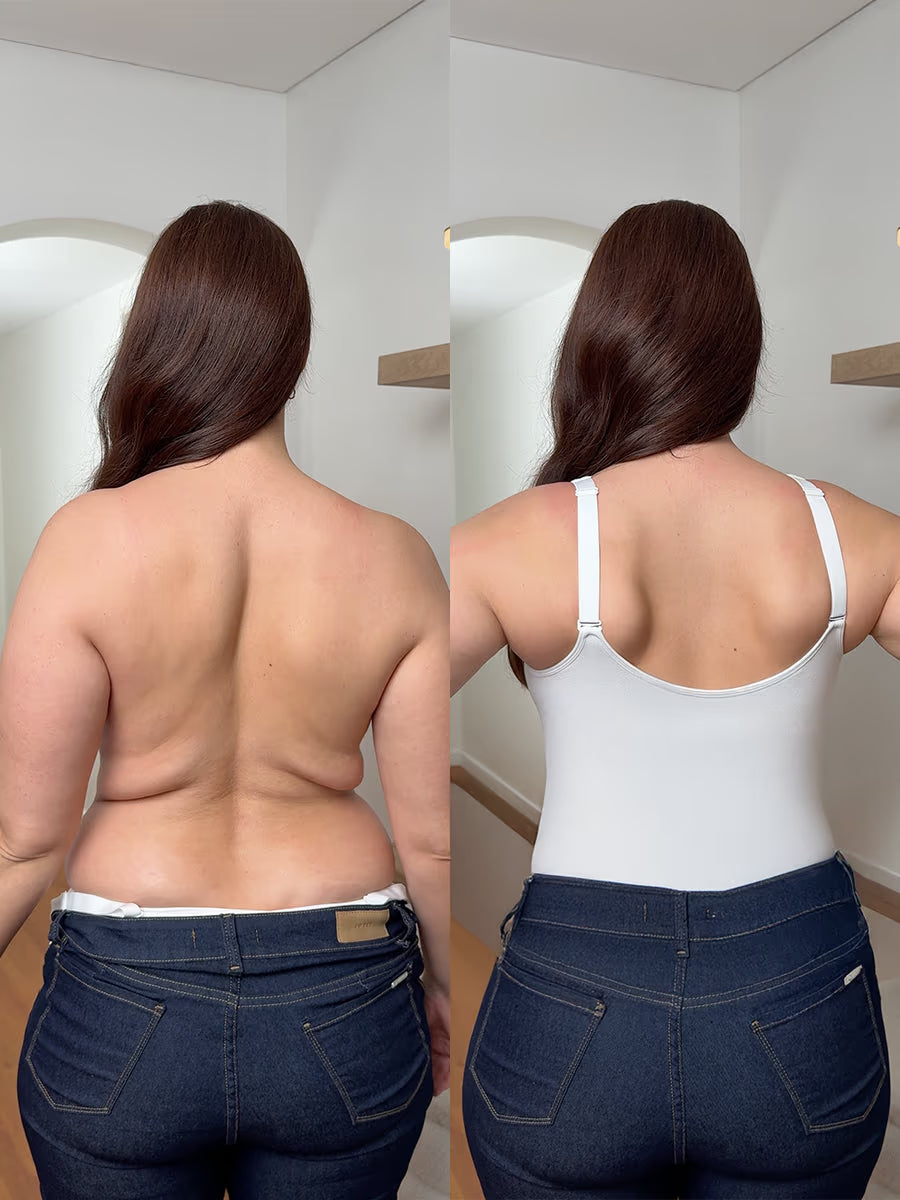 Valentina – T-shirt modellante con reggiseno integrato