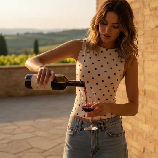 Polka Dot Tank Top Bella