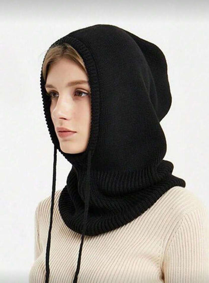 Passamontagna Unisex in Maglia con Scaldacollo