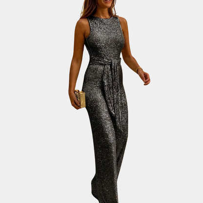 Clara Glitter Jumpsuit – Eleganza Italiana