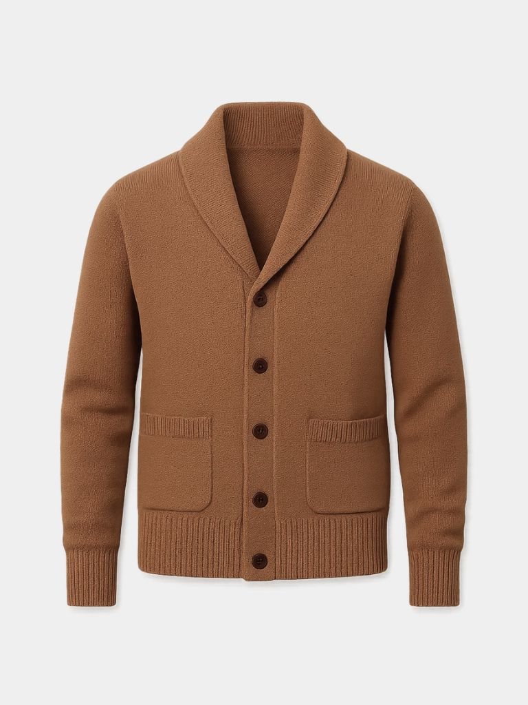 Cardigan In Maglia Britannica - Viretti