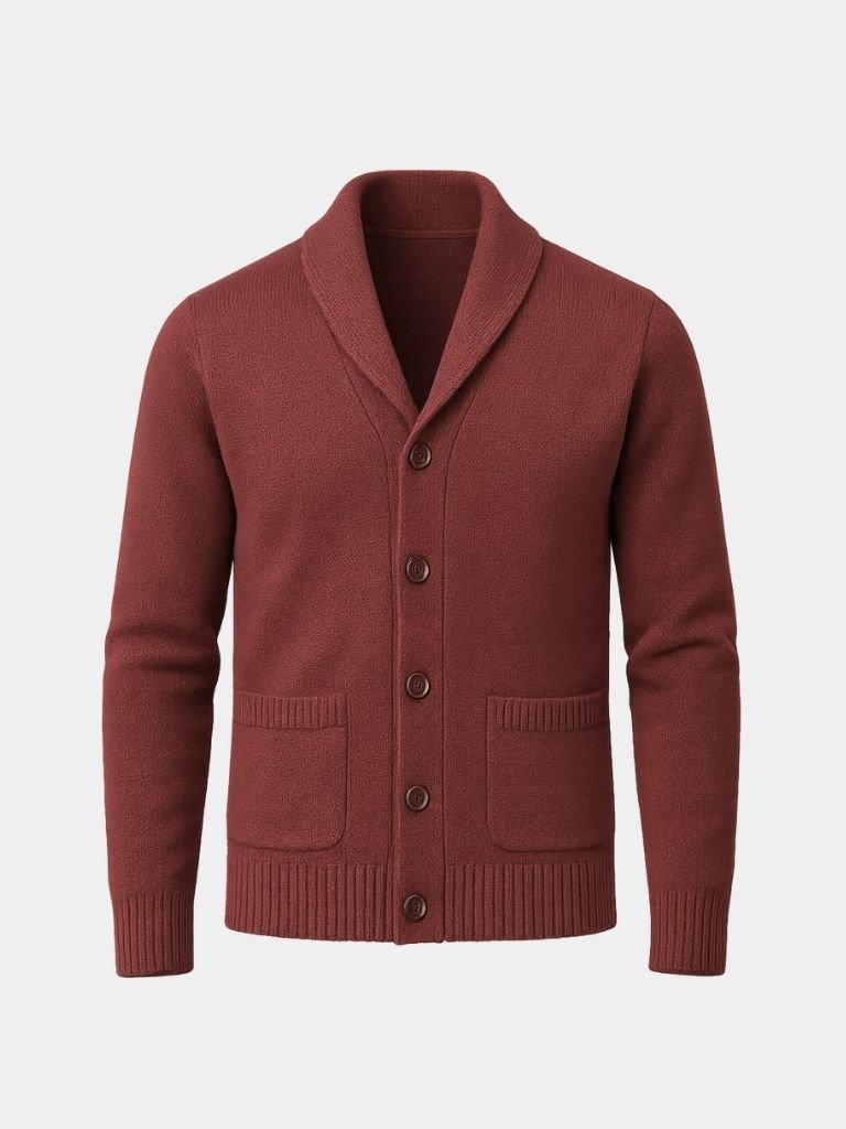 Cardigan In Maglia Britannica - Viretti