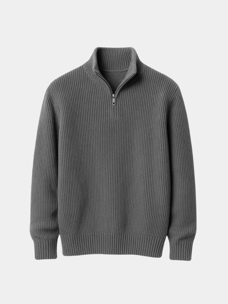 Maglione Classic Highland a Mezzo Zip - Viretti