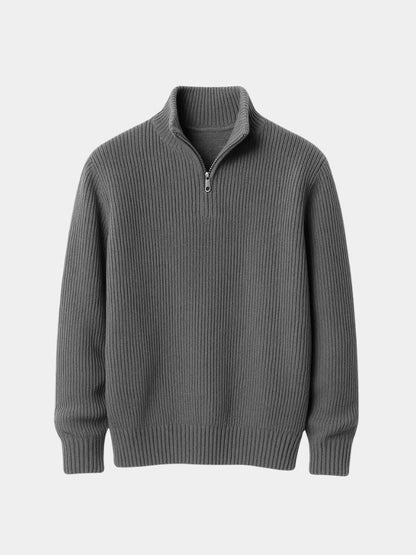 Maglione Classic Highland a Mezzo Zip - Viretti