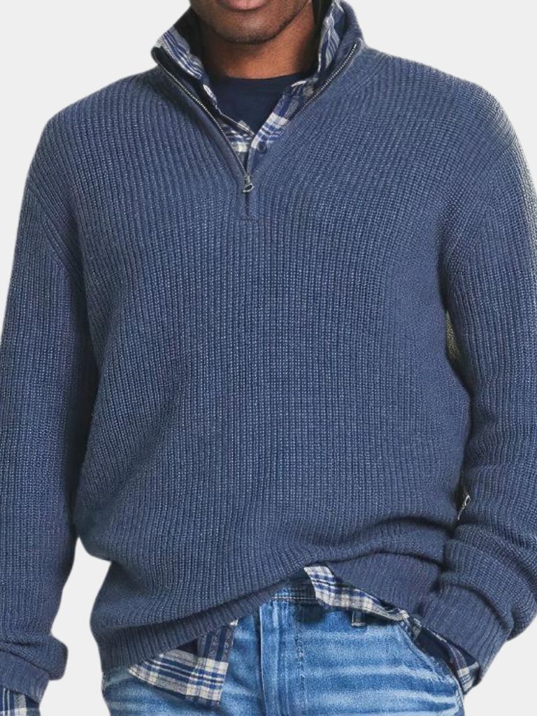 Maglione Classic Highland a Mezzo Zip - Viretti