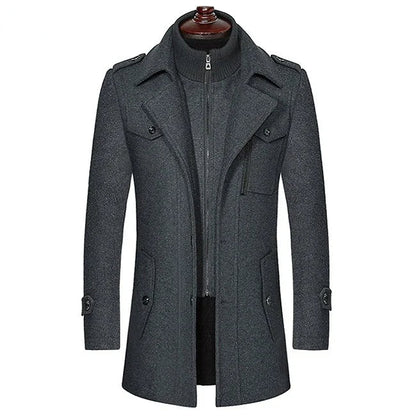 Demeron – Cappotto Eleganza senza tempo per l'uomo moderno