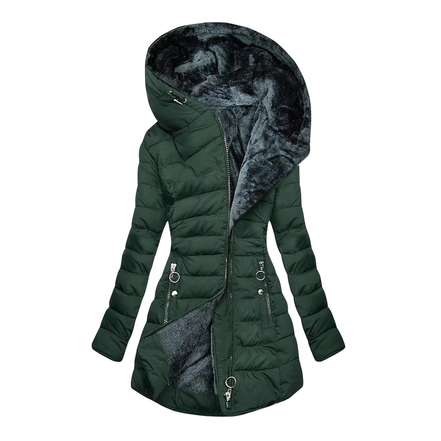 Vanessa - Cappotto Lungo Donna Invernale di Lusso | Design Italiano Premium