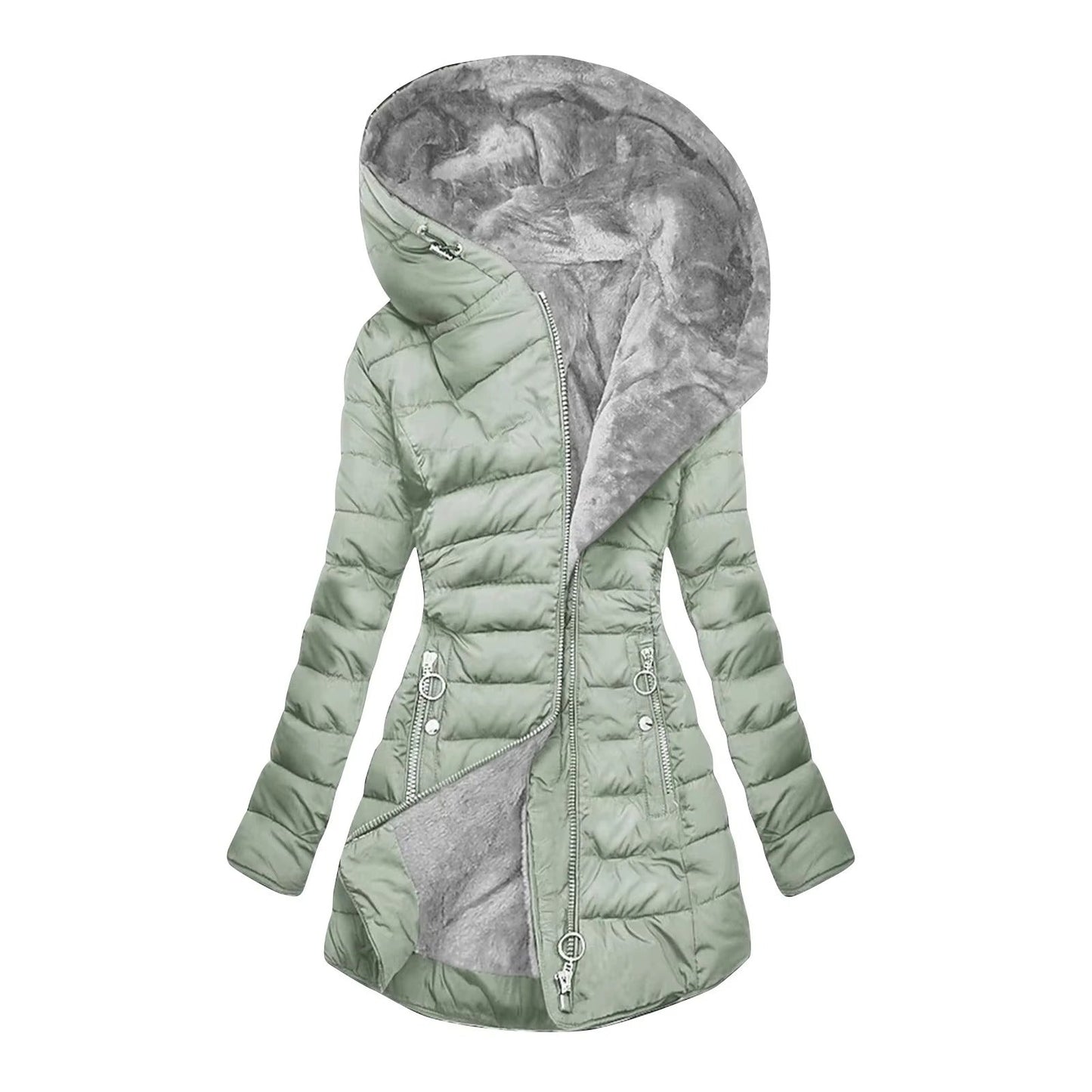 Vanessa - Cappotto Lungo Donna Invernale di Lusso | Design Italiano Premium