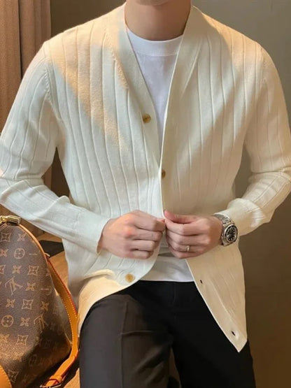 Cardigan Casual In Maglia - Viretti