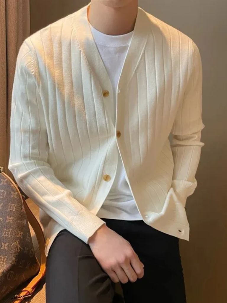 Cardigan Casual In Maglia - Viretti