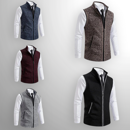 Vittorio | Gilet con Zip Integrale